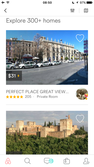 airbnb app